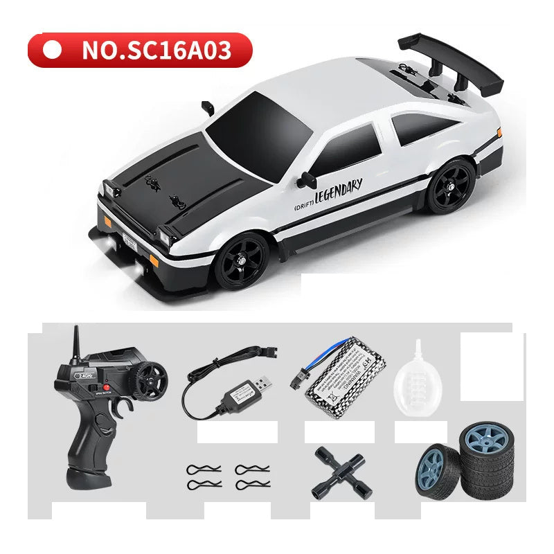 SC16A03 white / black hood vehicle and specified kit equipment