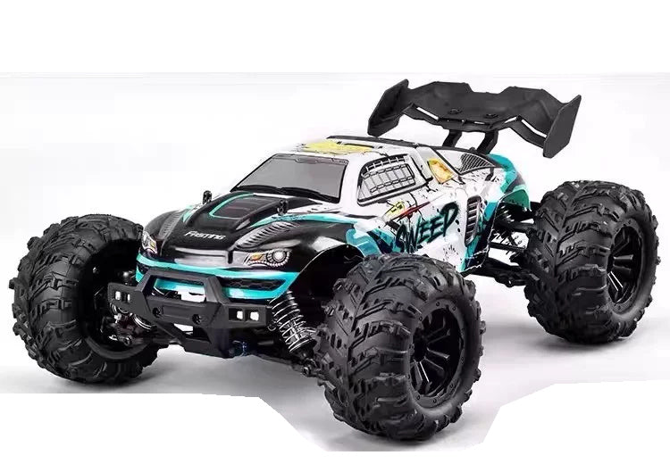 Turquoise-White SWEEP RC pickup, body appearance; battery and shock package selected separately
