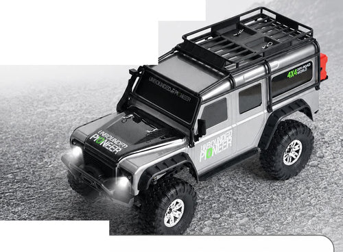 Silver 1:10 RC wagon vehicle body; battery package selected separately