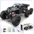 Large Six-Wheel RC Rock Crawler black exterior reference