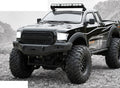 Black 1:10 RC pickup vehicle body; battery package selected separately