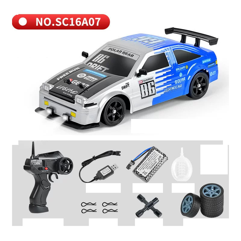SC16A07 silver / blue vehicle and specified kit equipment