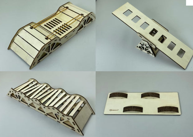RC Crawler Course Obstacle Set - Four Kits