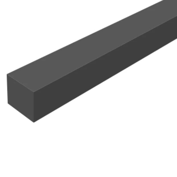Close view of the barrier bar end profile from the same source illustration.