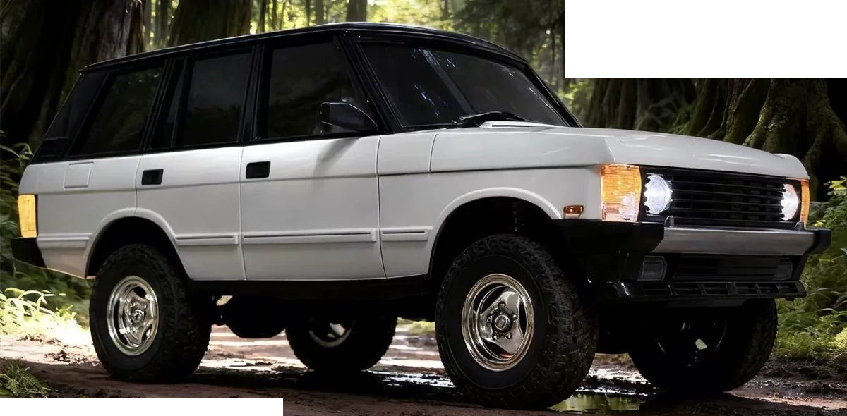 LDRC LD18401 1:18 RC SUV - Battery Packages: Black-and-white LD18401 PRO brushless RC SUV, actual selected model body