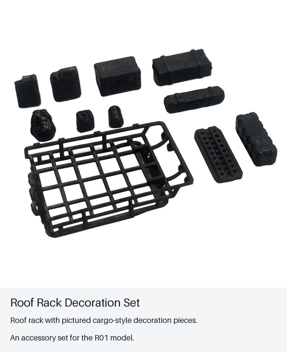 R01 Roof Rack and Cargo Decoration Set - roof rack decoration set from source-backed facts