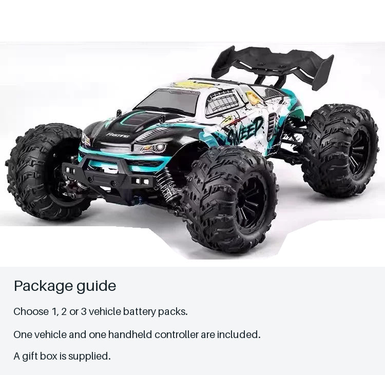 SWEEP Brushless RC Pickup - Turquoise and Pink - package guide from source-backed facts