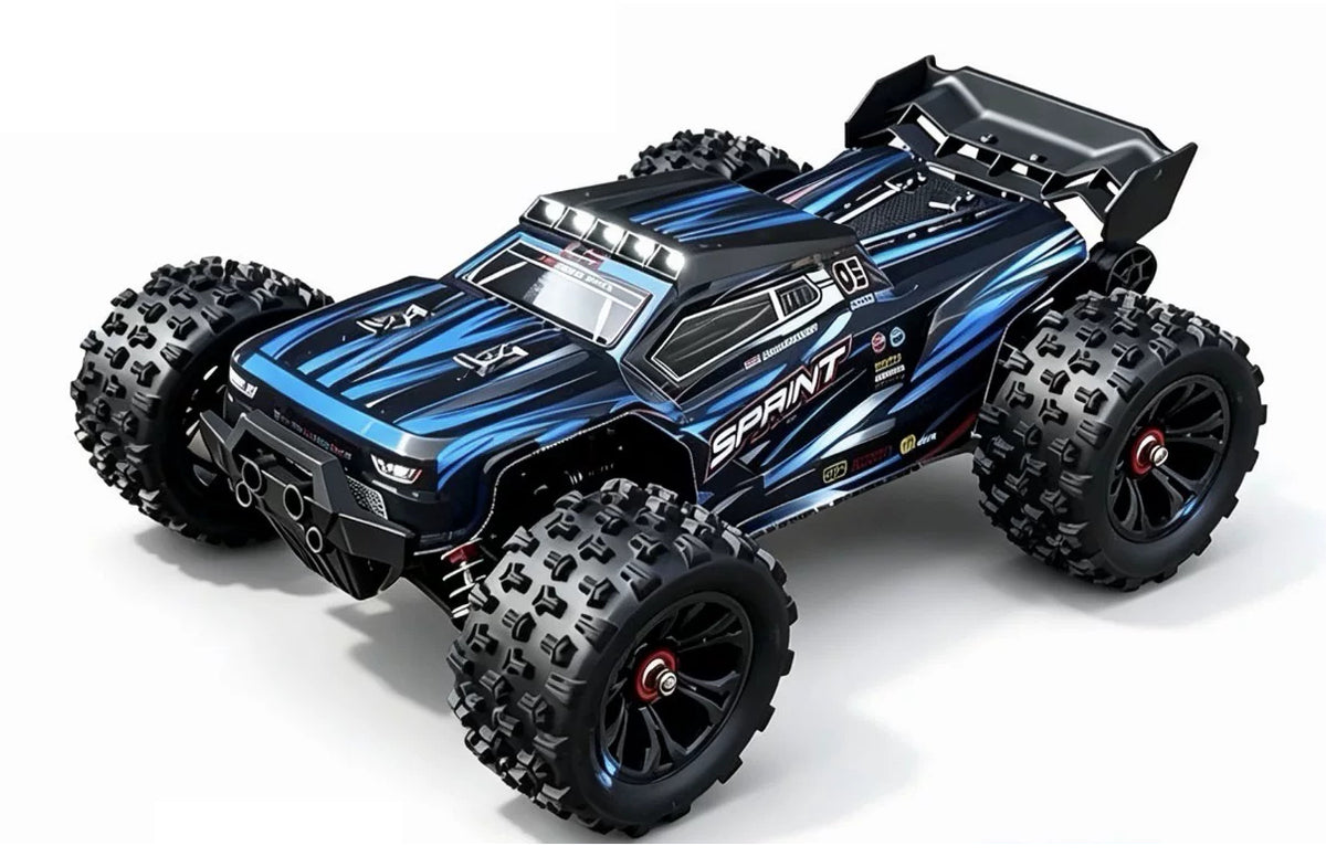 Blue SPRINT 2847 brushless 3S pickup with metal chassis; battery count selected separately