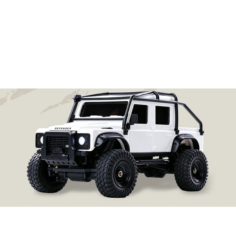White 1:43 Defender 110 RC SUV, vehicle-only selection