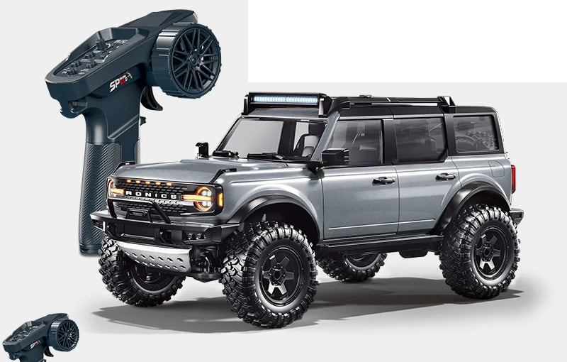 Silver R22 RC crawler and controller