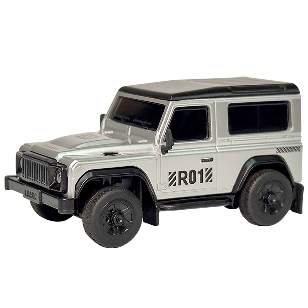 Silver mini SUV sold without a controller.